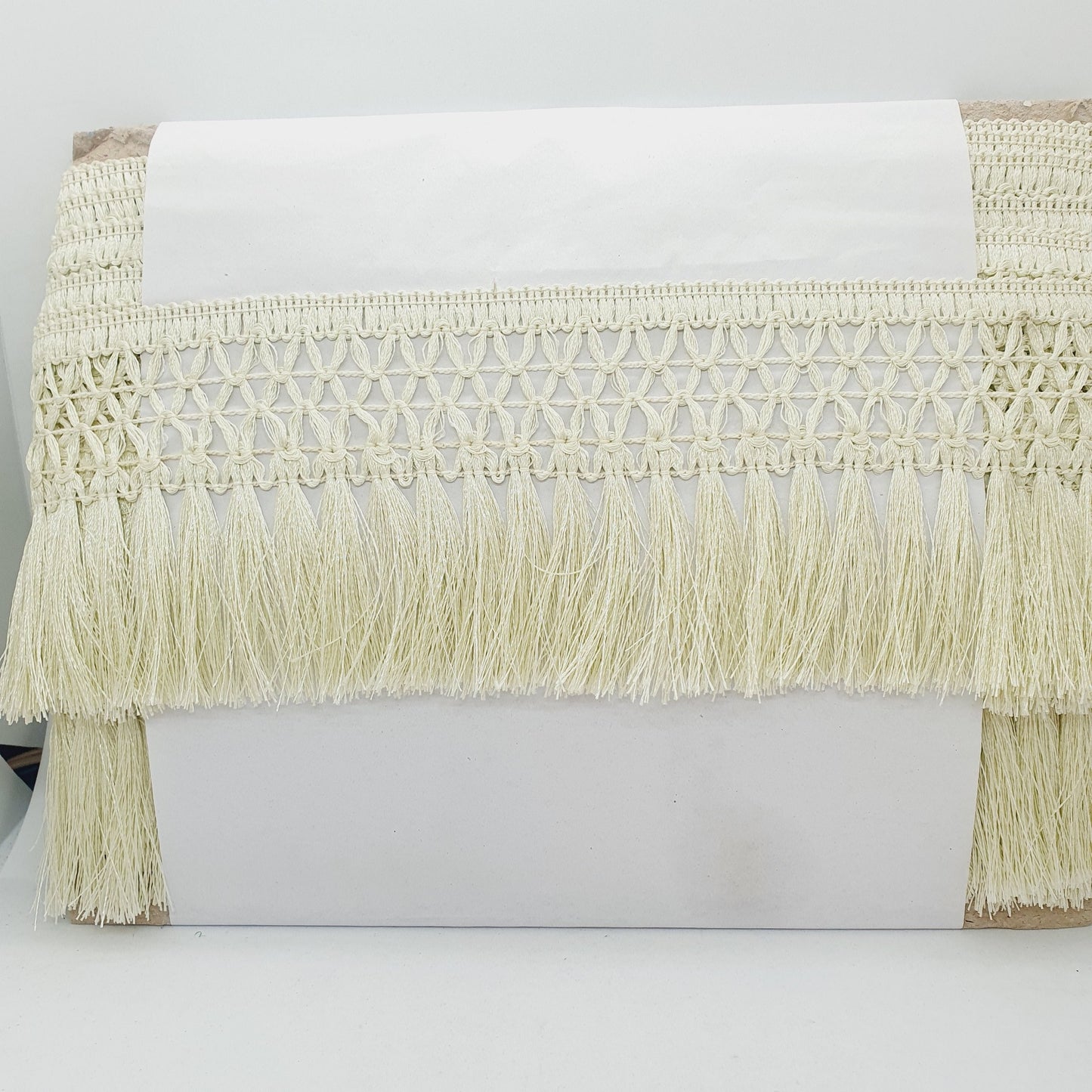 9cm drop cream tassel fringe fringing