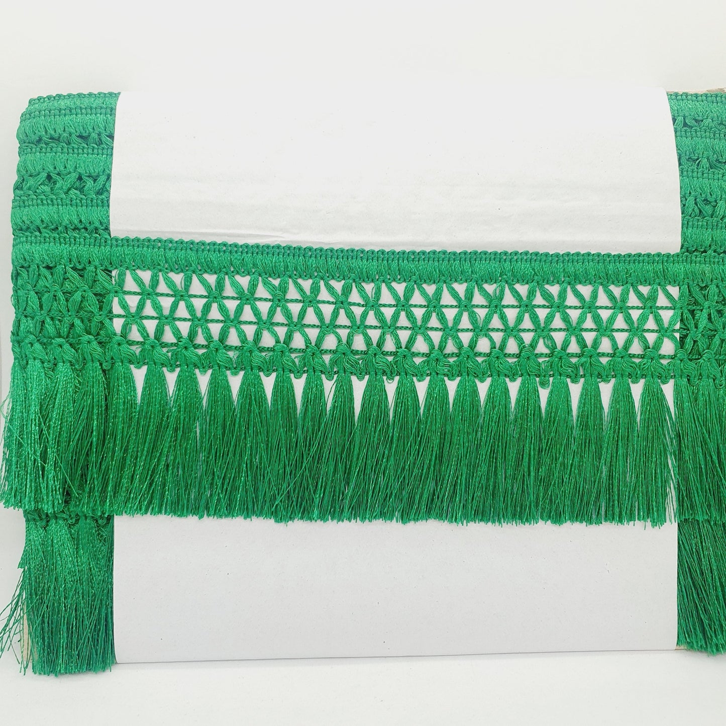 9cm drop emerald green tassel fringe fringing