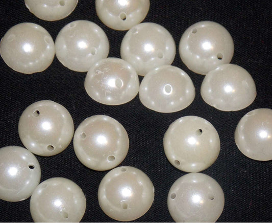 6mm sew on half pearl jewel gems