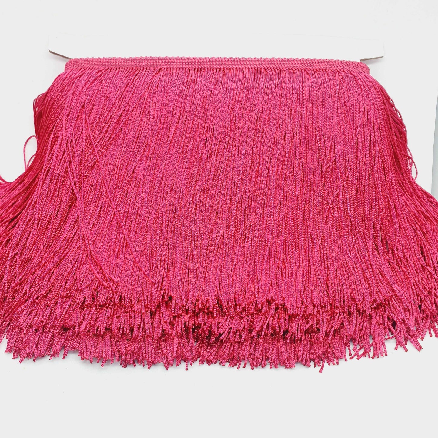 15cm drop rose pink silk fringe fringing