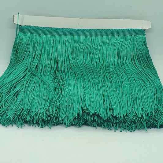 15cm drop emerald green silk fringe fringing