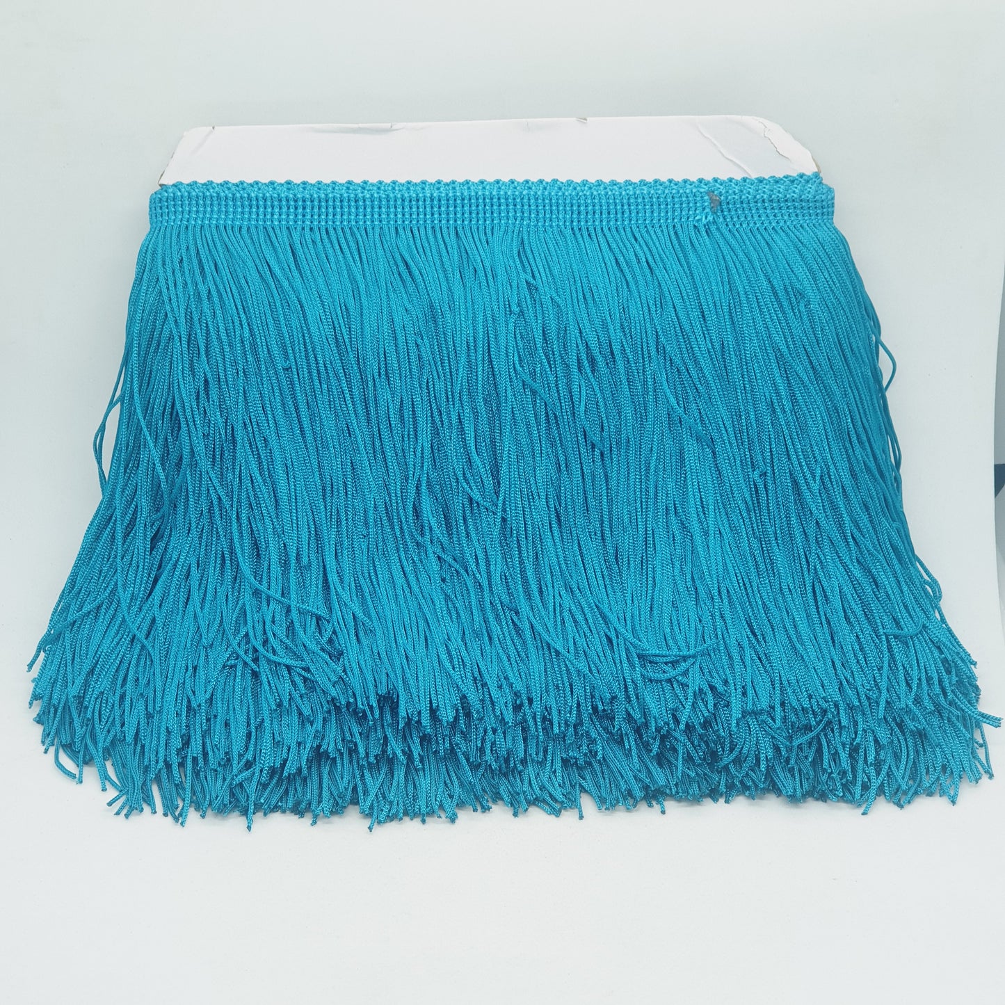 15cm drop teal green silk fringe fringing