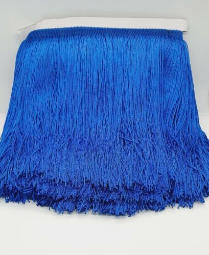 20cm drop blue silk fringe fringing