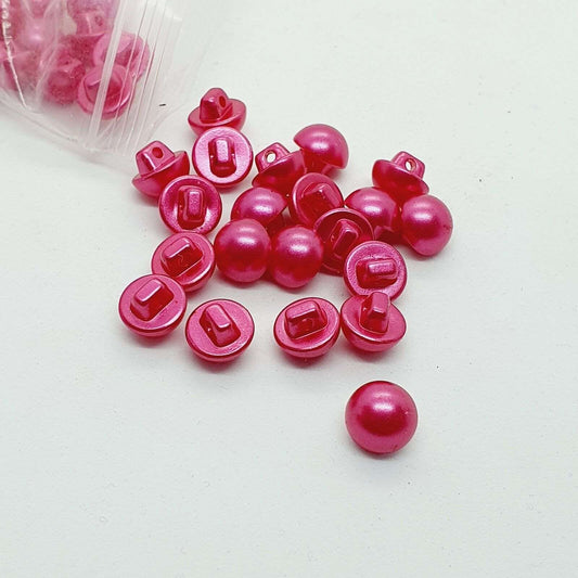 10x 10mm jacket coat shirt sew on button ROSE PINK