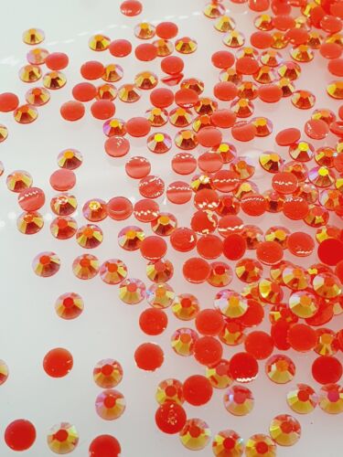 1x 20g bag RED AB jelly acrylic crystal DMC non hot-fix rhinestone 5mm/ ss20