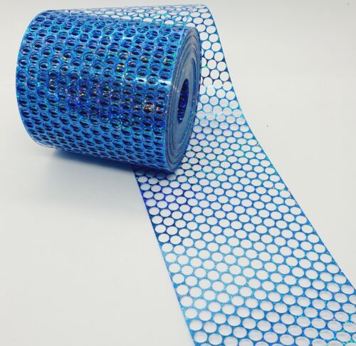 80mm Turquoise Blue hologram sequin waste